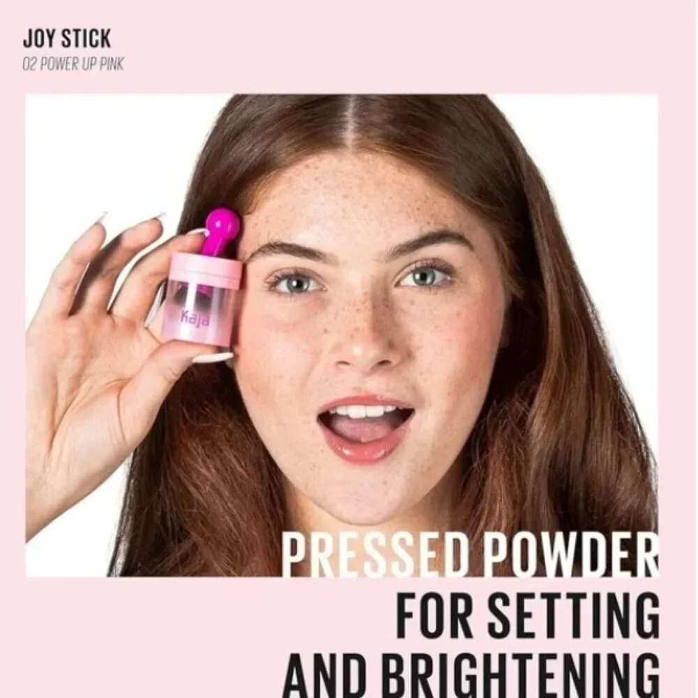 Kaja Brightening Undereye Setting Powder Power-up Pink 02 (NIB)